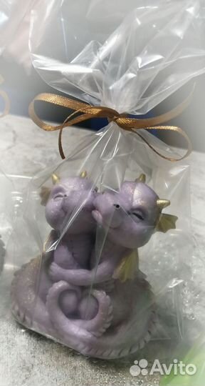 Мыло ручной работы дракончики