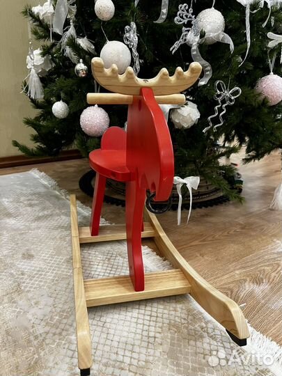 Детская качалка олень IKEA