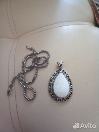 Кулон серебро