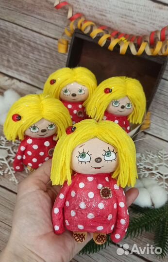 Ватная игрушка Домовёнок Кузя