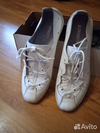 Туфли мокасины женские натур кожа 40 размер