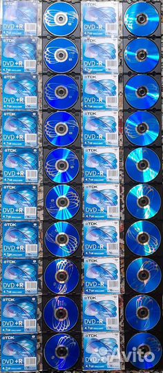 Диски и Коробки slim DVD TDK