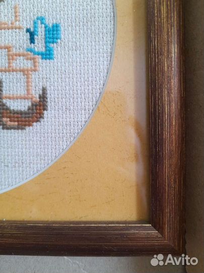 Картина вышитая крестом