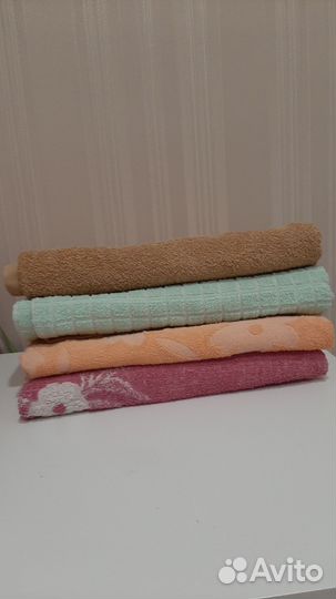 Полотенца банные Б/У