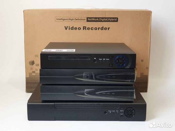 Видеорегистраторы IP 8 камер с питанием POE