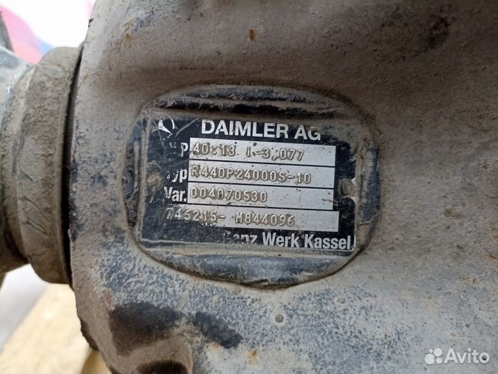 Редуктор заднего моста R440P 24000S 3.077 Daimler