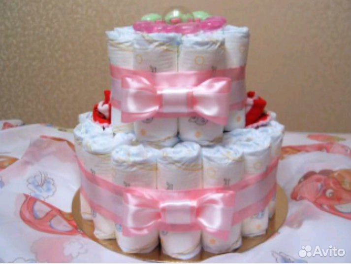 Торт из памперсов