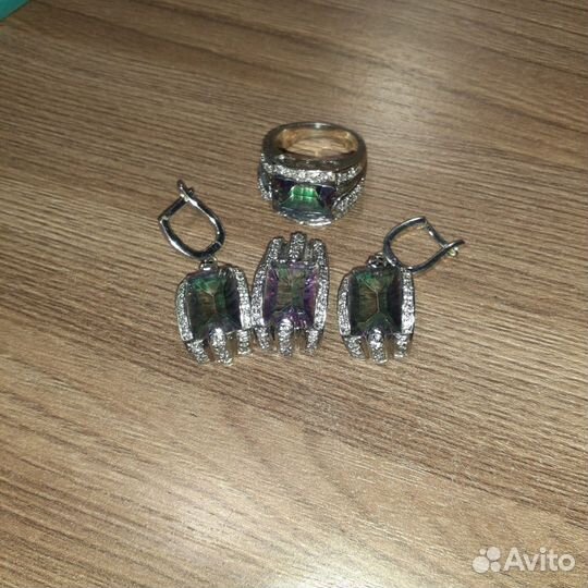 Комплект из серебра