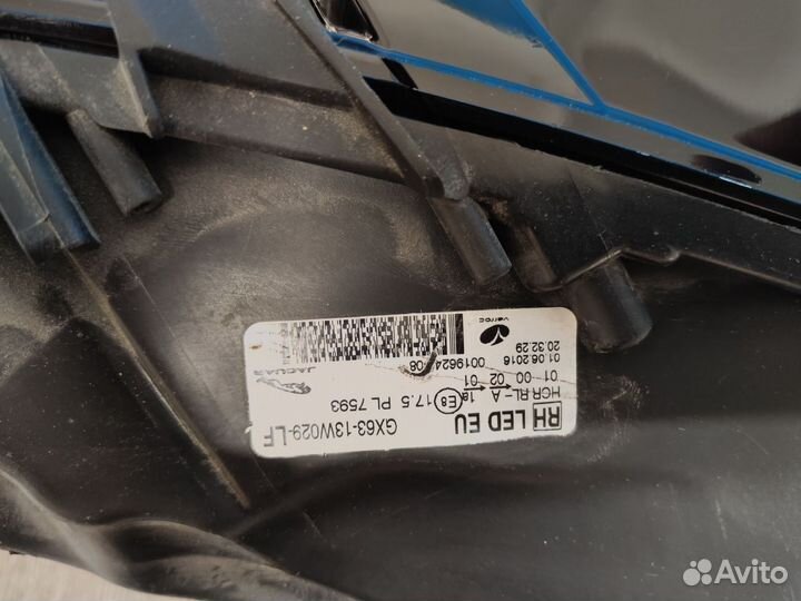 Фара правая Jaguar XF 2 2015