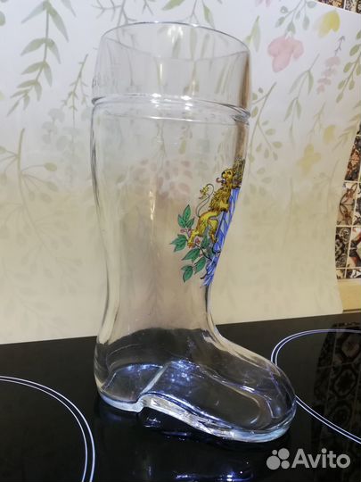 Стакан для пива сапожок