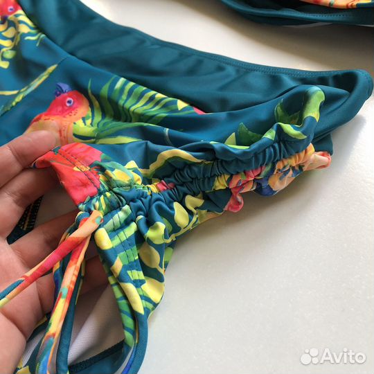 Купальник раздельный с шортиками 56