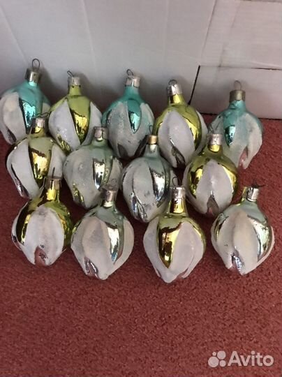 Елочные игрушки СССР