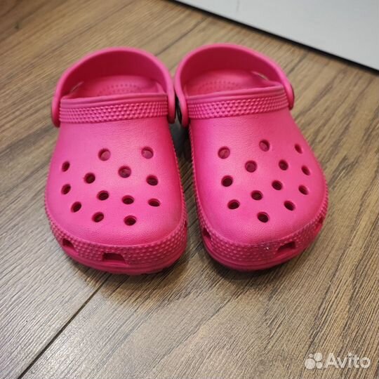 Сабо crocs для девочки c8