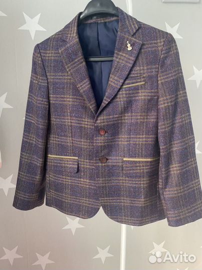 Пиджак на мальчика 122 на 6-7 лет