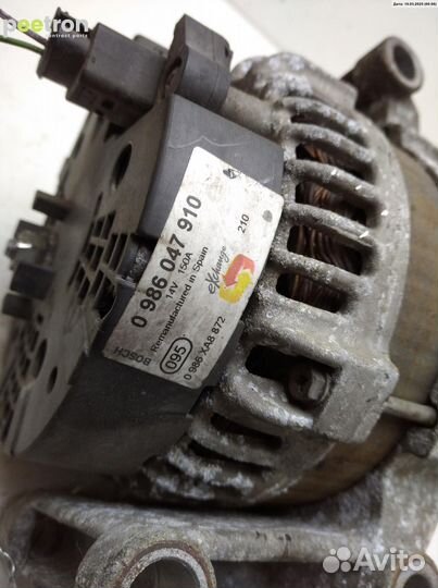 Б/У Б/У Генератор bosh, 150A, шумит подшипник