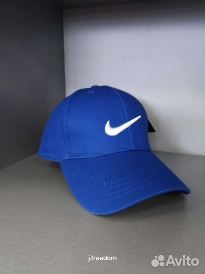 Кепка бейсболка nike синяя