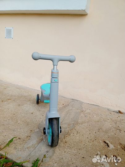 Самокат детский беговел 3в1