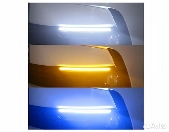 Гибкие ходовые огни oxilam с бегающим повор. 15,5