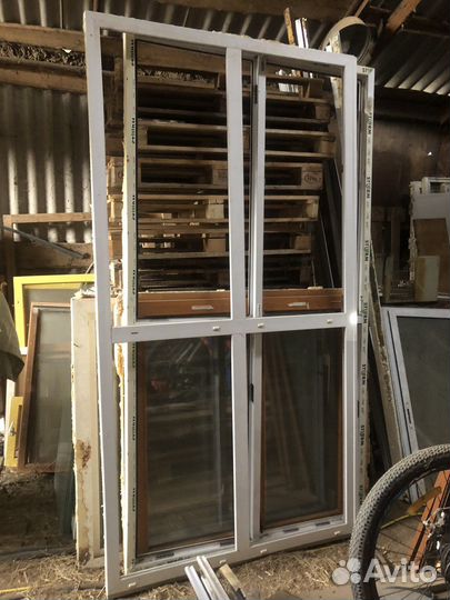 Окна пластиковые и алюминивые бу