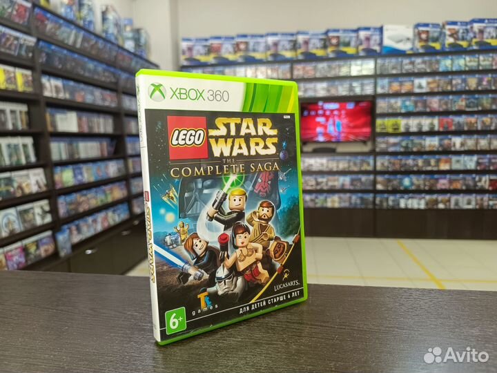 Lego звёздные войны complete saga на Xbox360