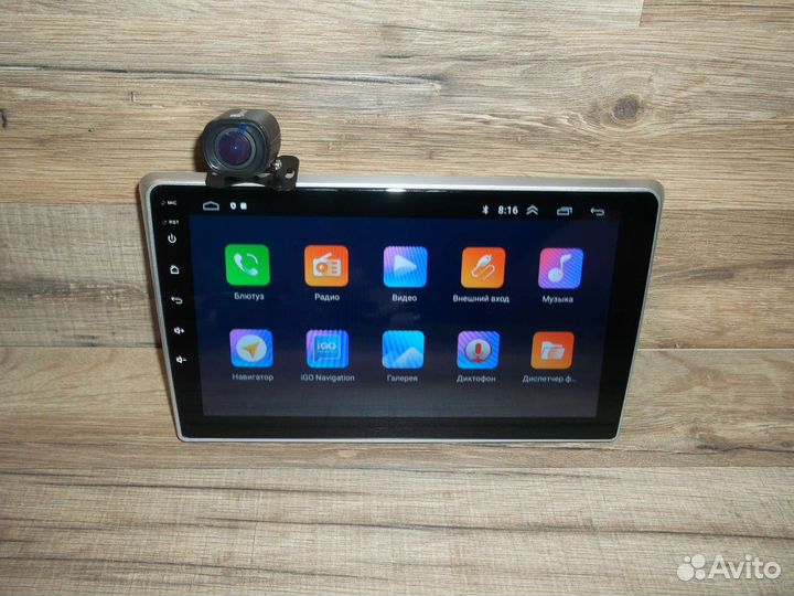 Магнитола Toyota Avensis Android с камерой