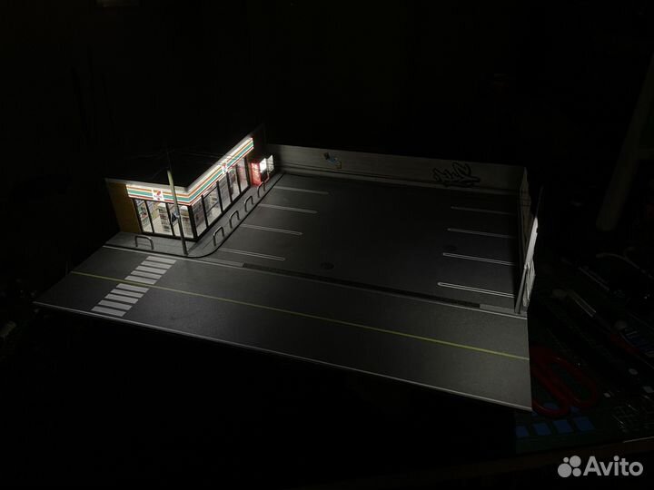 Диорама 1:64 Hot wheels