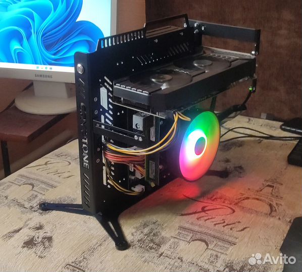 Компьютер 12 потоков 16Gb озу Geforce 1060 nvme