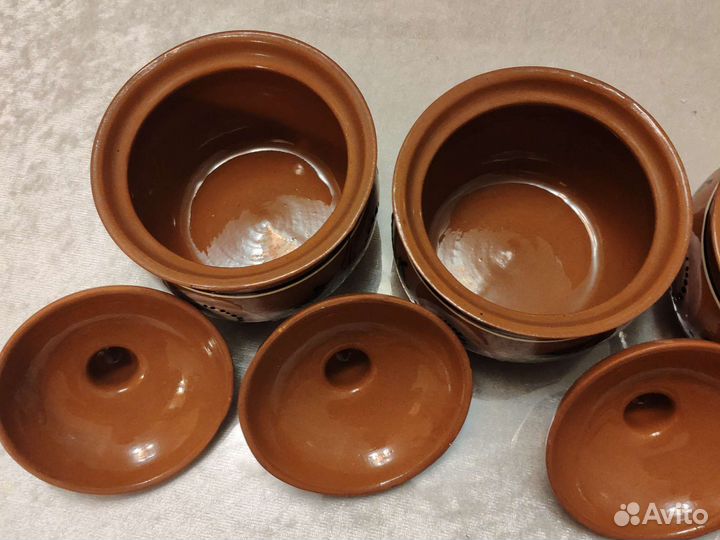 Горшочки для запекания керамика