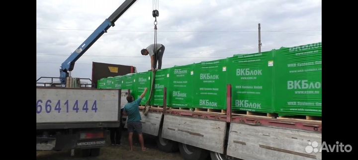 Газоблок 175х250х646