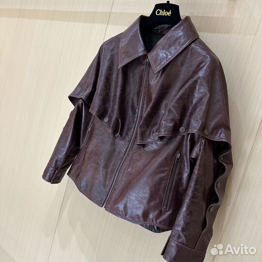 Кожаная куртка Chloe