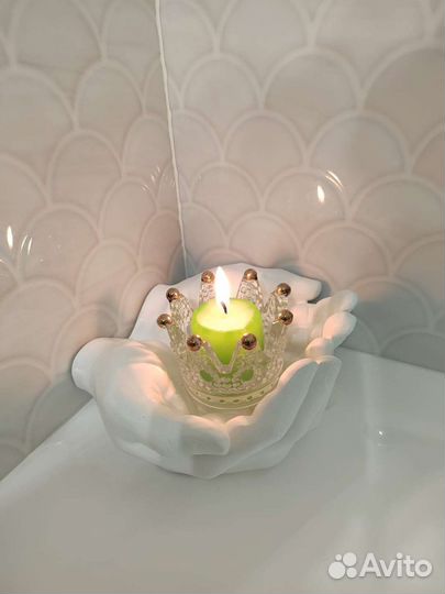 Руки из гипса