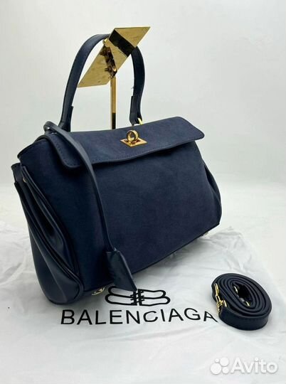 Сумка женская натуральная замша Balenciaga