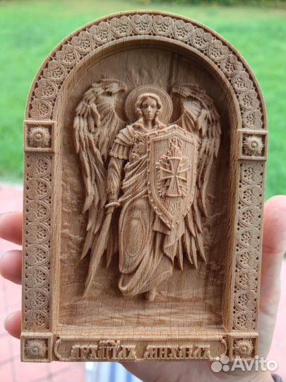 Икона деревянная