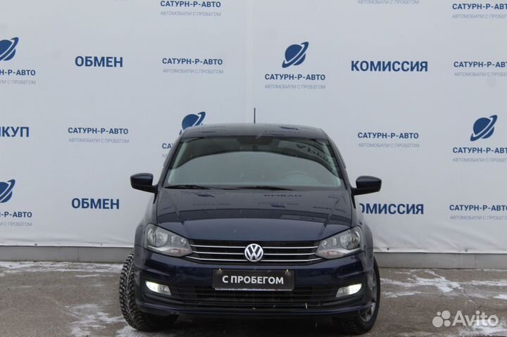 Volkswagen Polo 1.6 AT, 2015, 143 000 км