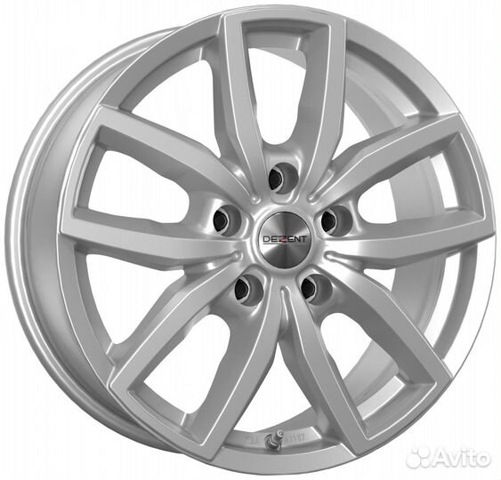 R17 5x112 7,5J ET40 D70,1 Dezent TE silver