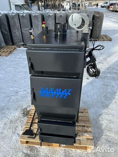 Твердотопливный котел на дровах и пеллетах