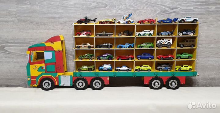 Парковка для машинок Новая Полка гараж для машин