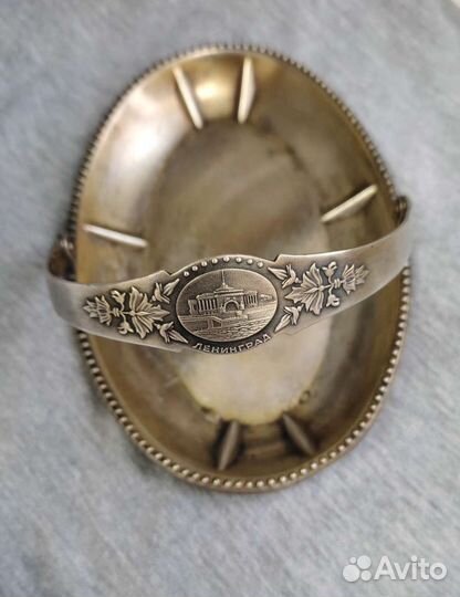 Конфетница мельхиор СССР