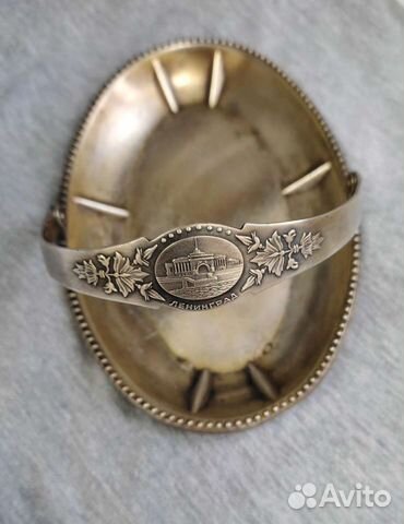 Конфетница мельхиор СССР