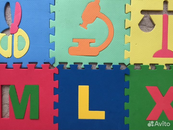 Мягкий коврик пазл