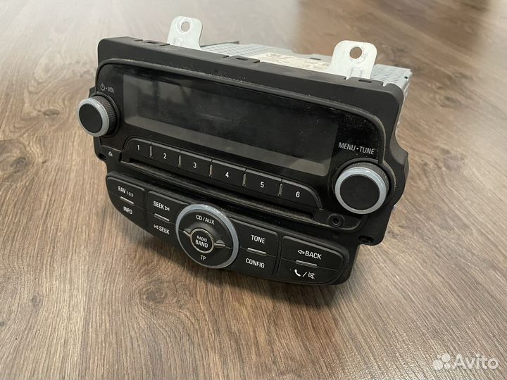 Магнитола + рамка Chevrolet Cruze J300 рестайлинг