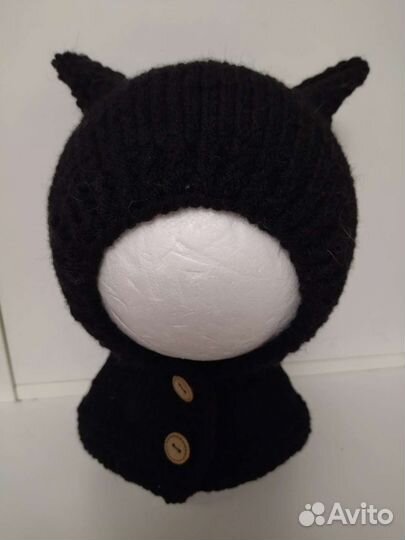 Шапки-гномики, Мишки, Кошки, балаклавы на флисе