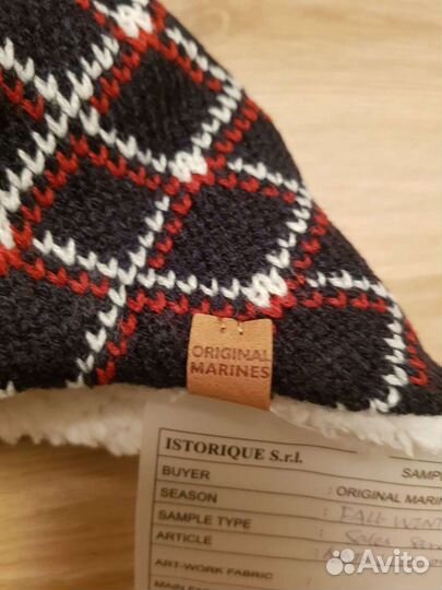 Комплект шапка+шарф original marines новый