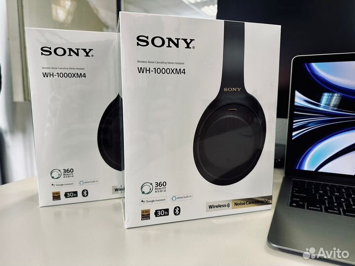 Наушники Sony WH-1000XM4 Black