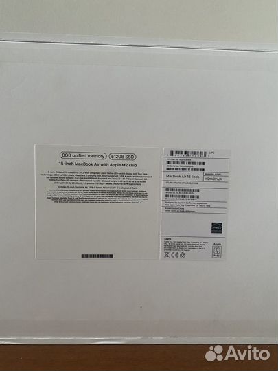 Apple MacBook Air 15-inch m2 2023 8 512 гб
