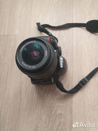 Зеркальный Фотоаппарат Nikon D3100