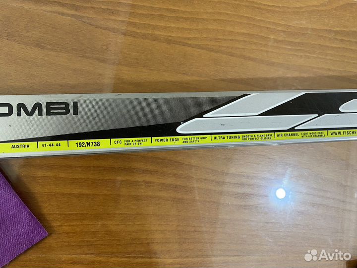 Лыжи fischer ls combi 192 см, ботинки 43,5 размер