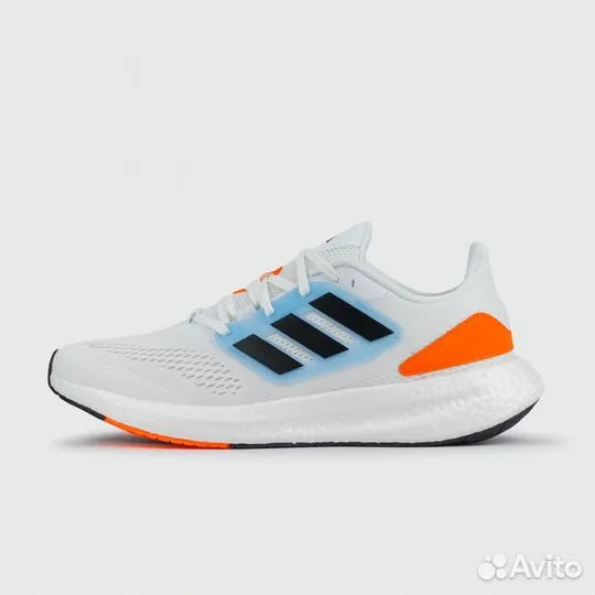 Кроссовки для бега Adidas Pureboost 22 White Blue