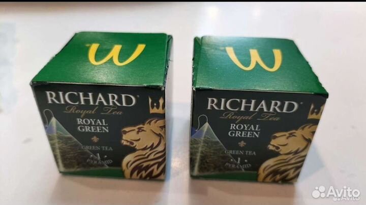 Чай из Макдональдса в пирамидке Richard Royal