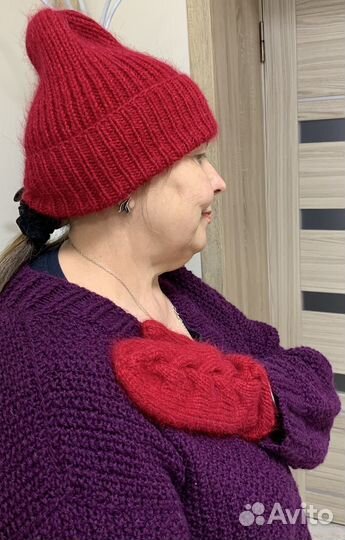 Шапка женская новая вязанная